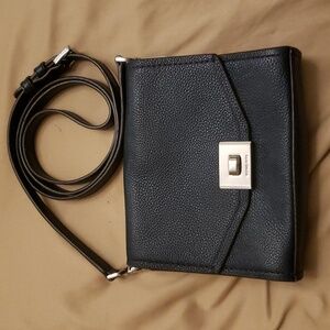 Michael Kors CASSIE Crossbody Pebble Leather Small Clutch